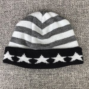 Stars and stripes beanie hat